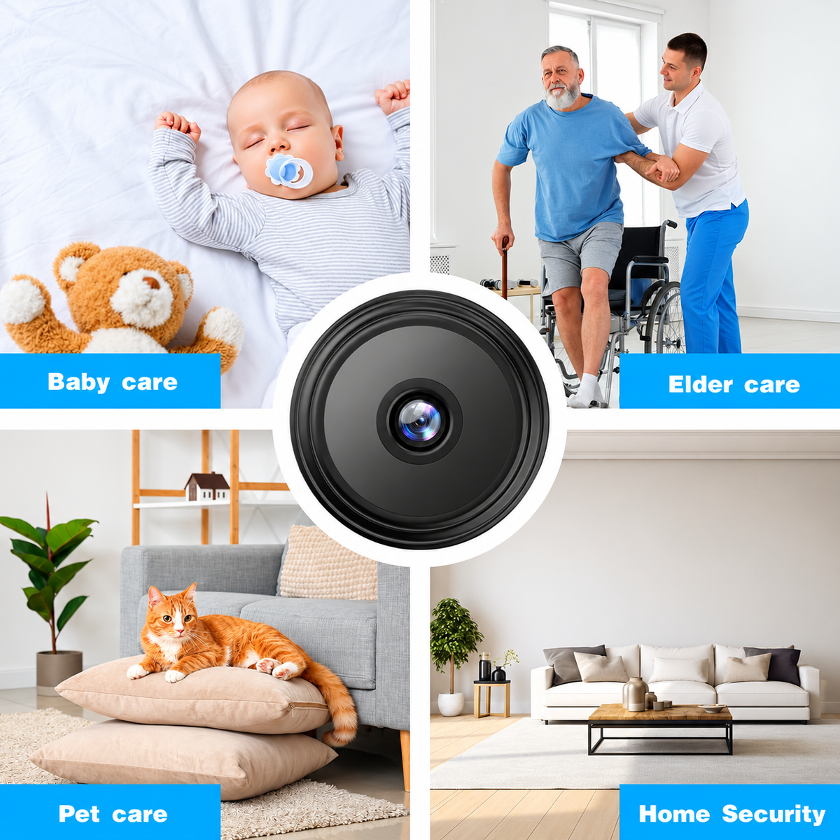 Mini Wireless Wifi CCTV Camera – Urban Stuff