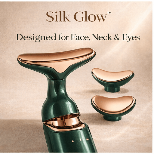 Silk Glow™ 3 - in - 1 Anti - Wrinkle Electric Facial Massager - Urban Stuff 2.0